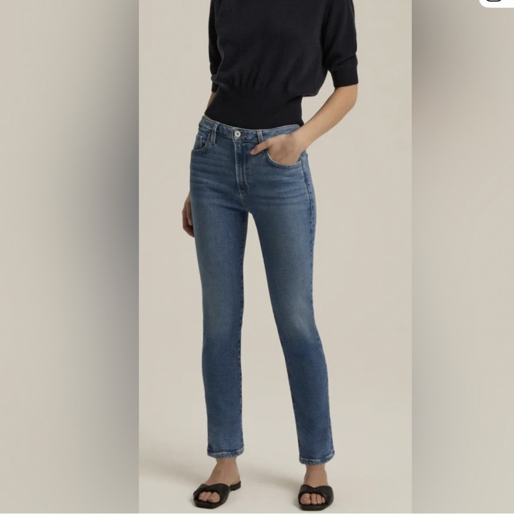 Favorite Daughter The Erin Slim Straight Jeans size 26 classic minimalist